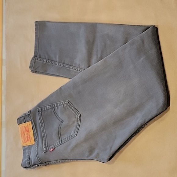 Levi’s 511 Size 32x36 Gray Slim Fit Jeans, Gently Used Condition - Picture 1 of 16